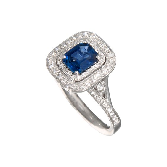 Anello Crivelli Donna ZAFFIRO in Oro bianco Zaffiro 1.08 Ct 372-3735 ZF - 372-3735 ZF